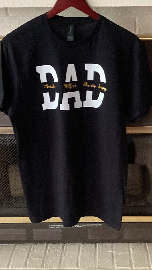 DAD PERSONALIZED T-SHIRT