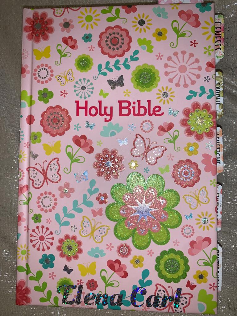 BIBLIA EN INGLES PARA NINAS - ENGLISH BIBLE FOR GIRLS